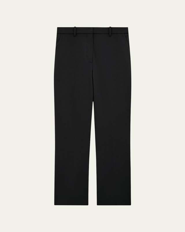 High-Waist Straight Pants